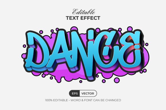 Download Dance Graffiti Text Effect Style - Style Collection