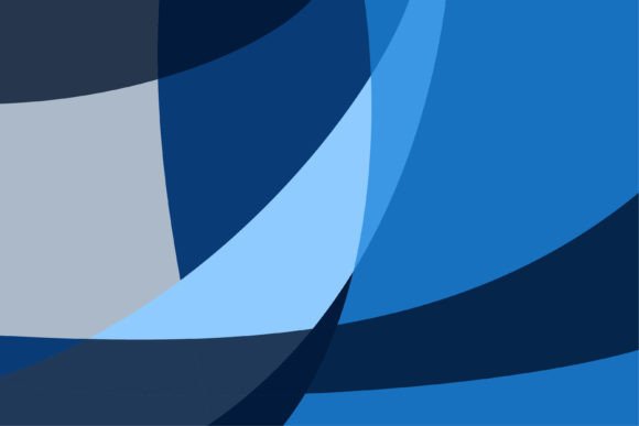 Download Mosaic Blue Background - Round Collection
