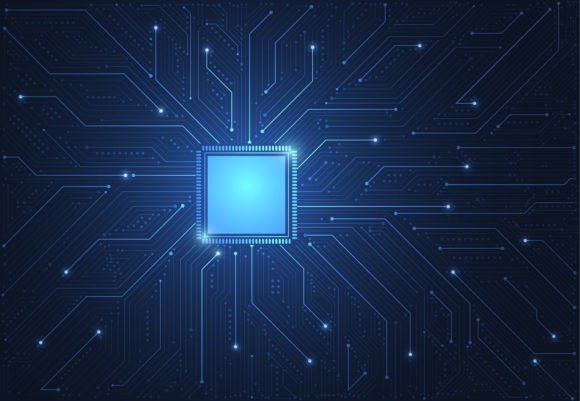 Download Abstract Background with Technology - Round Collection