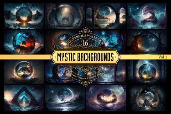 Download Mystic Concept Art Background Wallpapers - Round Collection