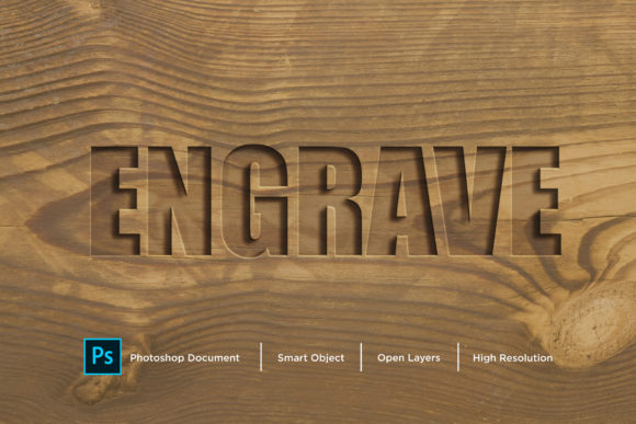 Download Engrave Text Effect Layer Style - Style Collection
