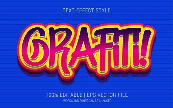 Download Grafiti Text Effect Style - Style Collection