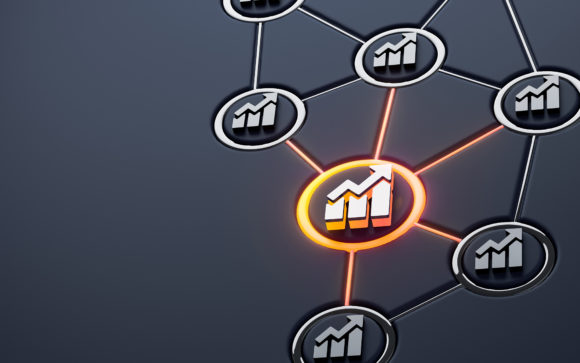 Download Business Chart Neon Sign 3d Rendering - Neon sign Collection