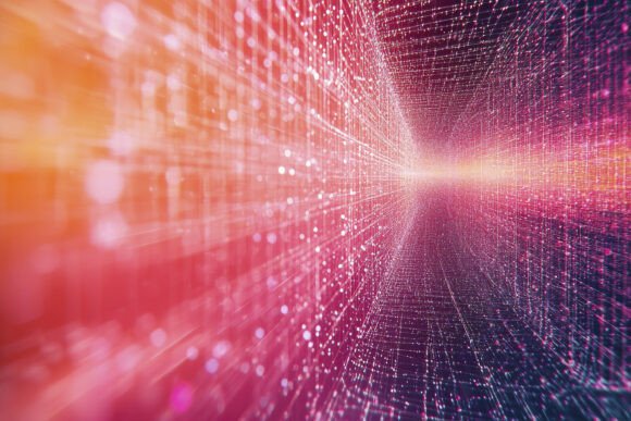 Download Data Tunnel Background Wallpaper - Round Collection