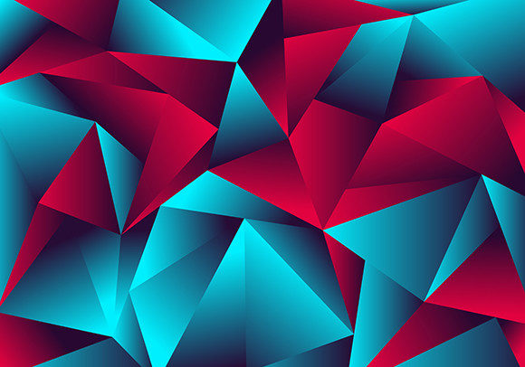Download Abstract Low Polygon Background Texture - Round Collection