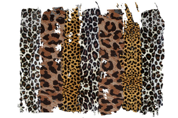 Download Distressed Leopard Background - Round Collection