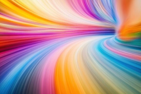 Download Colorful Tunnel Background Wallpaper - Round Collection