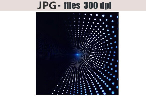 Download Abstract Blue Light Tunnel Background - Round Collection