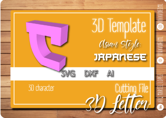 Download 3D Letter Asian Style - C - Style Collection