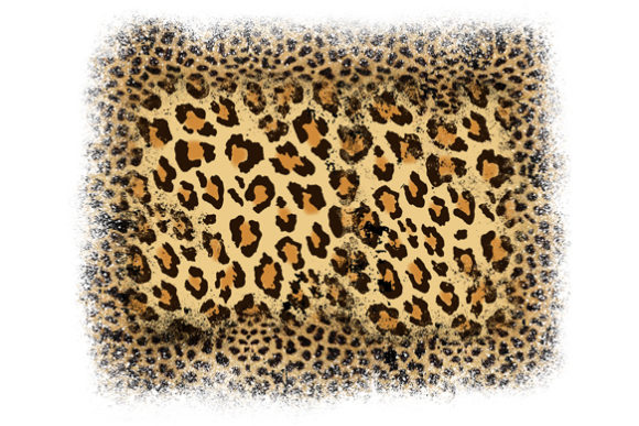 Download Distressed Leopard Background - Round Collection