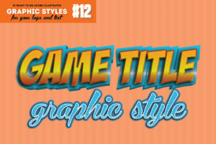 Download 10 Game Graphic Style for Adobe Illustrator - Style Collection