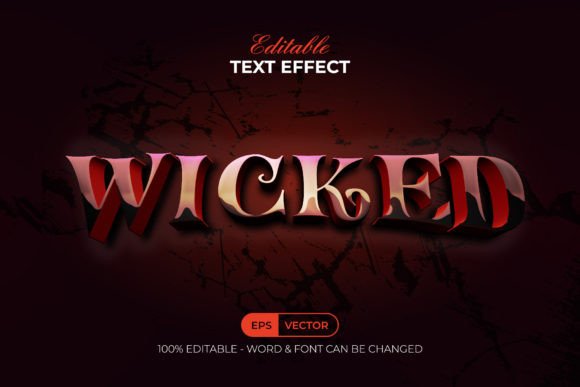 Download Wicked Text Effect Style - Style Collection