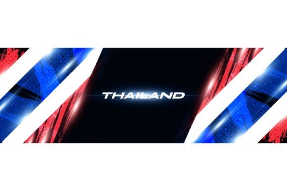 Download Thailand Flag in Brush Paint Style - Style Collection