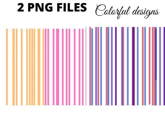 Download Colorful Lines Retro Background - Round Collection