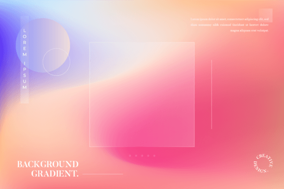 Download Beauty Desert Morph Background Gradient - Round Collection