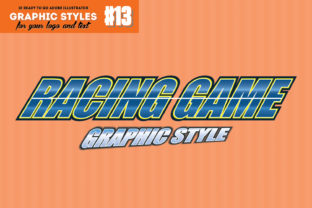 Download 10 Racing Graphic Style for Adobe Illustrator - Style Collection