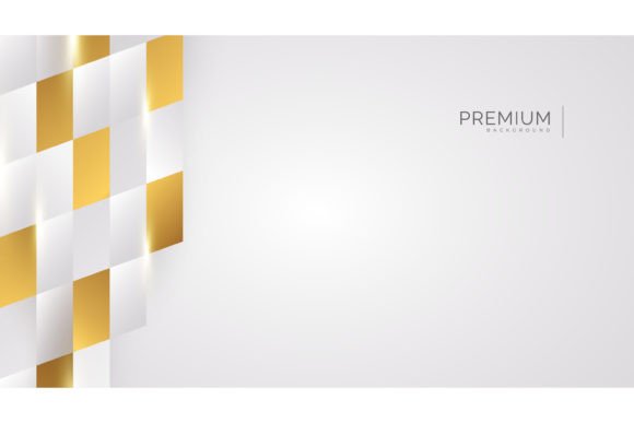 Download Luxury White and Gold Background - Round Collection