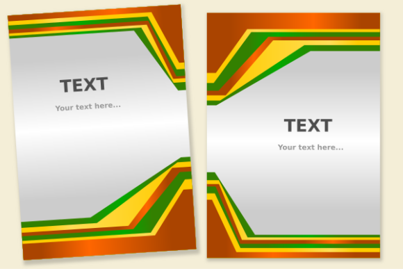 Download Abstract Background with Colorful Lines - Round Collection