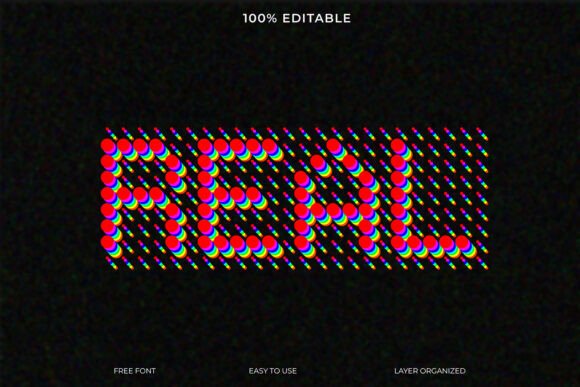 Download Melted Text Style Effect - Style Collection